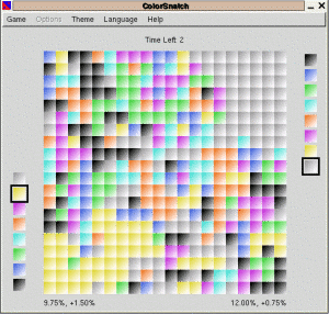 Screenshot of ColorSnatch with theme 0